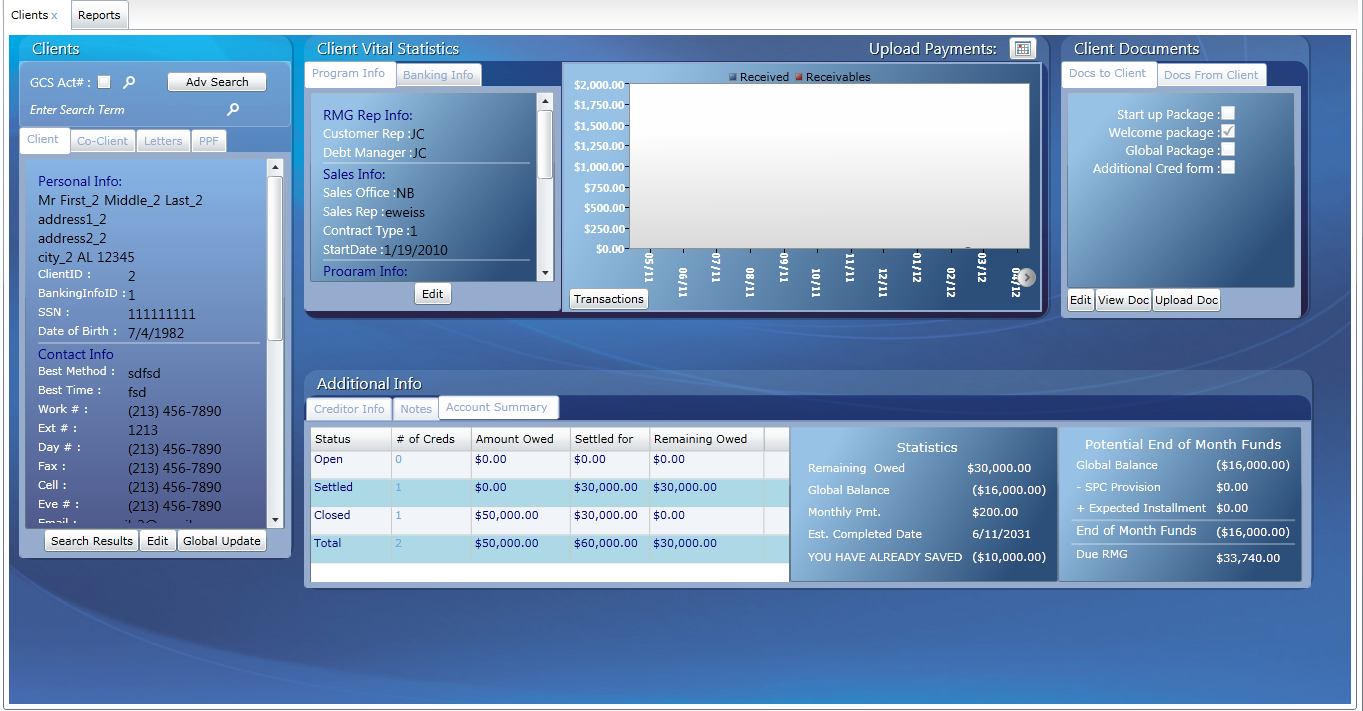 Custom CRM Software Development in Silverlight